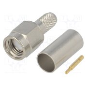 J01150A0039 Connector: SMA; plug; male; straight; 50Ω; RG142,RG223,RG400; PTFE KMOo8zqRi1HCOHXJEAFGOTO-M4bsWGobJv2PFfjzpbY