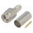 J01150A0039 Connector: SMA; plug; male; straight; 50Ω; RG142,RG223,RG400; PTFE KMOo8zqRi1HCOHXJEAFGOTO-M4bsWGobJv2PFfjzpbY