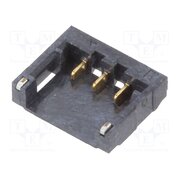 12SH-A4-03-GS-SMT-BK Connector: wire-board; socket; male; PIN: 3; 2A; 50V; vertical; SMT 3T-BqbAFunb3bsi406zJhhC8ZCqW24pRgUJVxUAZS7E