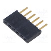 SSW-106-02-G-S Connector: pin strips; socket; female; PIN: 6; straight; THT; 2.54mm un2ssNYQ0EKvI-_2jD__GuI4_IlG5G6uvvrgr58Cgks