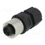 M12A-03BFFA-SL8001 Connector: M12; plug; PIN: 3; female; 250V; straight; IP67,IP68; 4A ZYsA1rWRM9Tk7NQB4UBg8wljlXoze0vnPFkTs3ugjZ0