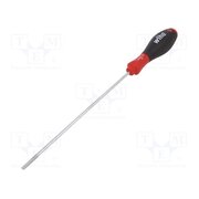 00695 Screwdriver; slot; 4x0.8mm; SoftFinish®; Blade length: 200mm U9XIbWOrthV9yihoBLlYx3sU5iUF2tmgFCwzGeAW-hY