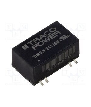TIM 3.5-2413SM Converter: DC/DC; 3.5W; Uin: 18÷36VDC; Uout: 15VDC; Iout: 234mA; SMT sl1_lLwdugWzwW_CtDXwVoaSeKIWCyauhoE9SxlmYhY