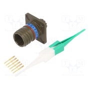 D38999/20WA35PN Connector: military; socket; male; PIN: 6; straight; crimped; 5A XOUFaEY-79TKJ5TXAqj_HRh9zinOih2yez9ShNM4QcY