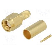 J01150A0041 Connector: SMA; plug; male; straight; 50Ω; soldering,crimped; PTFE B6CHcQ5FoxDl4DGEP-quG9mSWfnzyWQfTEMtjYhmbfg