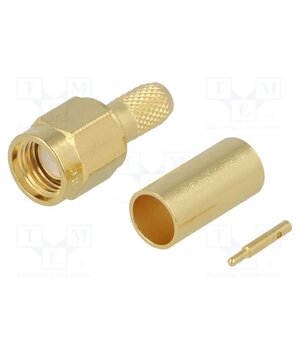 J01150A0041 Connector: SMA; plug; male; straight; 50Ω; soldering,crimped; PTFE B6CHcQ5FoxDl4DGEP-quG9mSWfnzyWQfTEMtjYhmbfg