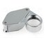 SL-50 Folding magnifier; Mag: x10; Lens: Ø20mm IB7gBi88GfW7nQvWX5lMBsL0UTIxn_lHN4jiJPelS6E