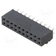 SSW-110-01-S-D Connector: pin strips; socket; female; PIN: 20; straight; THT; 2x10 hXxUR0TDT9NS_BCOudfkKylWsX2NKUlODsvVdC7gaTE