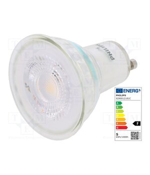 8718696728376 LED lamp; white warm; GU10; 230VAC; 370lm; P: 4.6W; 36°; 3000K ul6cdPiBzsCur6_MJvlgWrlfI1ohhwOVlU_6UxM_yD0
