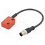 SRF-2/1/1-E0,25-H Safety switch: magnetic; SRF; IP69; plastic; -25÷70°C; 0.25m; PIN: 8 spx2kgpMbLoCGuK6cD5zO7sYpTrd_UqMQCZhLI9KWDA