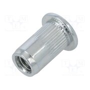 1742R-A M6 Rivet nuts; M6; steel; Ømount.hole: 9mm; L: 17mm; 20pcs. x3f13gaQ1DePnOIP4ra-923mOTthjKyI2aVbbl0Z48k