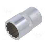 T4690M 18 Socket; 12-angles,socket spanner; 18mm; 1/2"; Plating: chromium V1hPQ9w9yXWdygKhjM0pKbKT2ULW77JuEOTn4OYLkT8