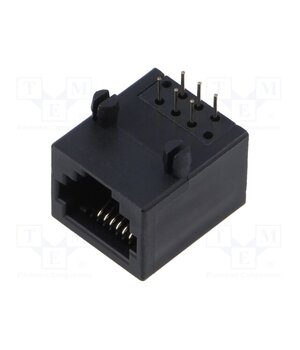 MTJ-669X1 Connector: RJ12; socket; PIN: 6; 6p6c; on PCBs,PCB snap; THT ETBuixqOOvD0vUDBUojZyVeFkAViu5CVMAzz9YbVej4