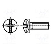 1219499 Screw; M2x12; 0.4; Head: button; Phillips,slotted; PH1,0.5mm; steel wDxpNYRlSDr2U0r0AisT3bP6MuOq24qN9ggzqmP0Ib0