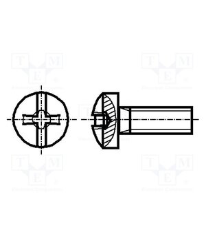 1219499 Screw; M2x12; 0.4; Head: button; Phillips,slotted; PH1,0.5mm; steel wDxpNYRlSDr2U0r0AisT3bP6MuOq24qN9ggzqmP0Ib0