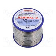 030263 250G Resistance wire; 3.06Ω/m; -100÷1300°C; 0.25kg; Øout: 0.75mm; 22SWG W6iZT6dEKTxoIQIxzzw4T2tpDGRHlR1GBm76EfByxzM