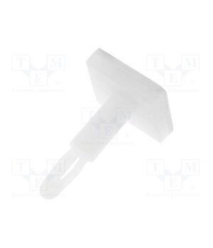 FIX-JSS-12.6 PCB distance; polyamide; L: 12.6mm; self-adhesive; natural UvKCRtMvdakUblZAc12I7kzxRsTezcTyhLFdh1i5m6A