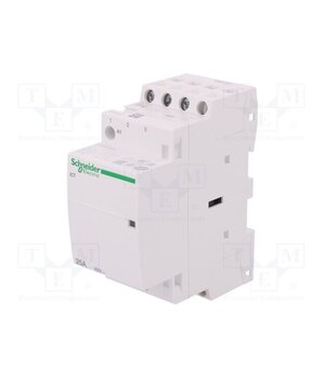 A9C20833 Contactor: 3-pole installation; 25A; 230÷240VAC; NO x3; IP20; ICT NIyqQUPZDmD1vt2B5iGtcpqc1qMIwFJ1BhySF-kO1kc