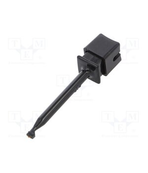BU-00202-0 Clip-on probe; hook type; 10A; 1kVDC; black; 63mm KlQdirmLHvaRO9CxjPc6J4vkdDBcmRW85aCUrm8kNUs