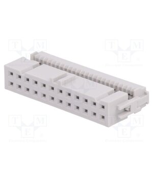71600-124LF Connector: IDC; plug; female; PIN: 24; Quickie; IDC; 2.54mm; 2x12 Ayrrl46fZuKxW3K7TqOQyBwSYm8JYTrMSd6DnUeMc-s