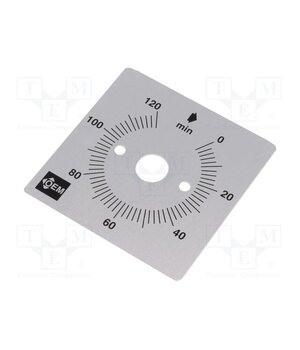 S2H Scale for mechanical timer; Range of val: 0÷120min jAFXJ4vrg1U_7QrxgPTWc1lLylQJe25NXzm8UXrQ6YE