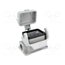 1930062295 Enclosure for connectors: HDC; size 6B; Han® B; IP65; with latch diqJ3MUg9ZhJW9Kw_xeUHa2Wu--tHsnhHFtqEDuxQaI