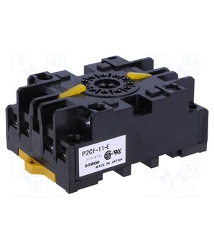 P2CF-11-E Relays accessories: socket; PIN: 11; for DIN rail mounting; 6A bHX4y5Vi-1CI8NMWFvuhis3Rl7zBPlSNPKJ_9RU4Y8g