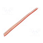 CA1083 Wire: loudspeaker cable; stranded; CCA; transparent; unshielded 7pX9r8SQZt_v_8lGKA7RxS1H_fe_sIHJ3W4IF6udSfw