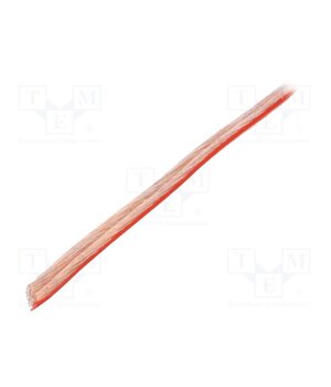 CA1083 Wire: loudspeaker cable; stranded; CCA; transparent; unshielded 7pX9r8SQZt_v_8lGKA7RxS1H_fe_sIHJ3W4IF6udSfw