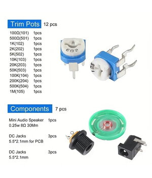 Amatieru radio komponentu komplekts, 1900 gab.

 ABRR49+4.jpg