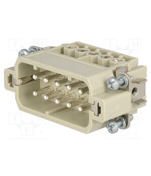 09200102612 Connector: HDC; contact insert; male; 16A; 250V; Han® A; PIN: 10 6yyvA-CBoiIDvXSj7LZsqg-m1Nsug-sZI4vcpPqiLkM