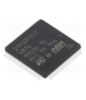 STM32F072VBT6 IC: STM32 ARM microcontroller; 48MHz; LQFP100; 2÷3.6VDC; STM32F0 tTnKXufaDLPdS8CGMHugVEb9jVqyj3LC0HfbzBniSwo
