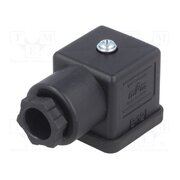 E10058 Connector: valve connector; plug; form A; 18mm; female; PIN: 4; 70V uroqvTQZe2ZPZfgHuBj62N0hjYjjDOcExlutUSCFk5A