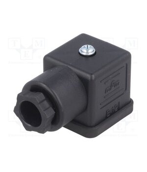 E10058 Connector: valve connector; plug; form A; 18mm; female; PIN: 4; 70V uroqvTQZe2ZPZfgHuBj62N0hjYjjDOcExlutUSCFk5A