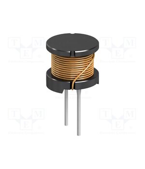 09HCP-391K-50 Inductor: wire; THT; 390uH; 1A; 442mΩ; ±10%; Body dim: Ø12.5x10.8mm NFCxMs6uXzA_w_6zeB4t6gHcfsSsDyNMm0IQ3yZt-Zg