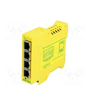 SW-504 Switch Ethernet; unmanaged; Number of ports: 4; 5÷30VDC; RJ45; SW 4vf45nreliWuo-cJOcutICOTWJtInnCgjx0F4ZopBG0