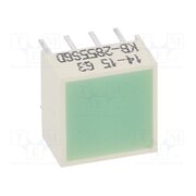 KB-2855SGD LED backlight; green; Lens: diffused,green; λd: 568nm; 20÷50mcd 8FPIjFuHlv5WMCNpcjwEMhwmFkxVfZmTbXf4KVxRRsg