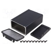 1457K1202EBK Enclosure: shielding; X: 84mm; Y: 120mm; Z: 44mm; aluminium; black QQzfeMUJ12kJbgwobig4rCyUaXcucaqxiM3Cy9gDeY0