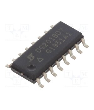 DG201BDY-E3 IC: analog switch; SPST-NC; Ch: 4; SO16; 4.5÷22V,4.5÷25V; reel,tape NbVWF_exxdUwpqibVv0y482ss1tDmre3XaLWQNOjDcM