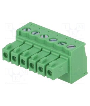 15EDGK-3.5-06P-14-00AH Connector: pluggable terminal block; plug; female; 7A; 250V; green WjACTrHD7zu0UNOSmzEmw5eoe31E3mI9UOJEn8B9mj4