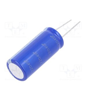 SCCV40B506SRB Supercapacitor; THT; 50F; 2.7VDC; -10÷30%; Body dim: Ø18x40mm qR2xHZyza3O3hE5_TTqWBx-mF5wHeBXxt5lOqpCKi8k