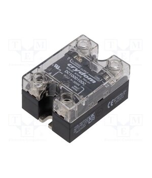 DC100D100C Relay: solid state; Ucntrl: 4÷32VDC; 100A; 1÷100VDC; DC100; IP20 1Hn90esjCyJYkT4JZXp2d6QgJkMzpdkROjOm7FUdcaY