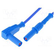 2359-IEC-100BL Test lead; 20A; banana plug 4mm,angular banana plug 4mm; Len: 1m KiESb3XE3L7sBj5P5bcPUYgSZ5v0dL_WJNAkHhk3qwo