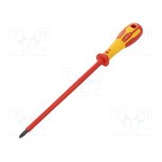 T49143-2200 Screwdriver; insulated; Pozidriv®; PZ2; Blade length: 200mm; 1kVAC ve-nE18_2DL1qHDYuNSBxSGUmVV865nEzV5APkXYWQY