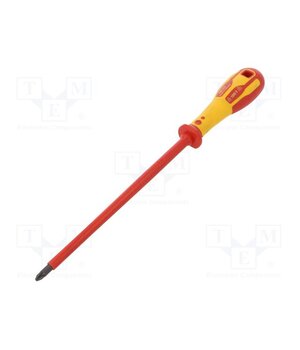 T49143-2200 Screwdriver; insulated; Pozidriv®; PZ2; Blade length: 200mm; 1kVAC ve-nE18_2DL1qHDYuNSBxSGUmVV865nEzV5APkXYWQY