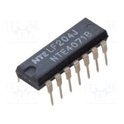 NTE4071B IC: digital; OR; Ch: 4; IN: 2; CMOS; THT; DIP14; 3÷18VDC; -55÷125°C Ji1LjLiJzS8voEeNs1RiyBYaQBISEeQMwVZLqtL7OZw