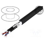 400025 Wire: loudspeaker cable; HELUSOUND®; 2x2x0.22mm2; stranded; black rgu_G6mfS78Ei9GDQ6vJUWhjyBG8XoNYSmuVVNuvFPY