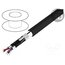 400025 Wire: loudspeaker cable; HELUSOUND®; 2x2x0.22mm2; stranded; black rgu_G6mfS78Ei9GDQ6vJUWhjyBG8XoNYSmuVVNuvFPY