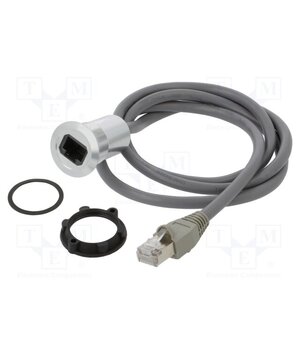 RJ45-01 WITH 1M CABLE Adapter; for panel mounting,rear side nut; Thread: M22; 1÷10mm W54NQ5AJ0zaaqXXIDknU_DaCSTgoHvy6v91q_wpKbRs