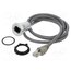 RJ45-01 WITH 1M CABLE Adapter; for panel mounting,rear side nut; Thread: M22; 1÷10mm W54NQ5AJ0zaaqXXIDknU_DaCSTgoHvy6v91q_wpKbRs